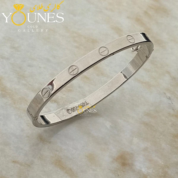 النگو طلا لاو کارتیر سفید